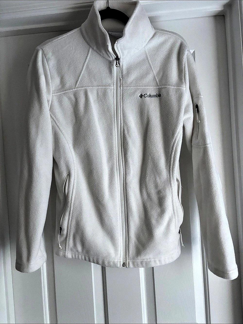 Columbia Benton Springs Full-Zip Fleece Jacket White Large